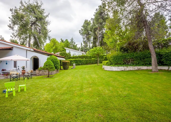 Luxurious Sani Luna With Shared Pool Villa