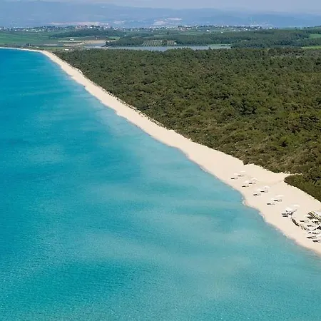 Luxurious Sani Luna With Shared Pool Villa